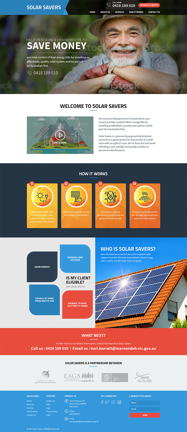 Web Design by RupalTechno for this project | Design #13974943