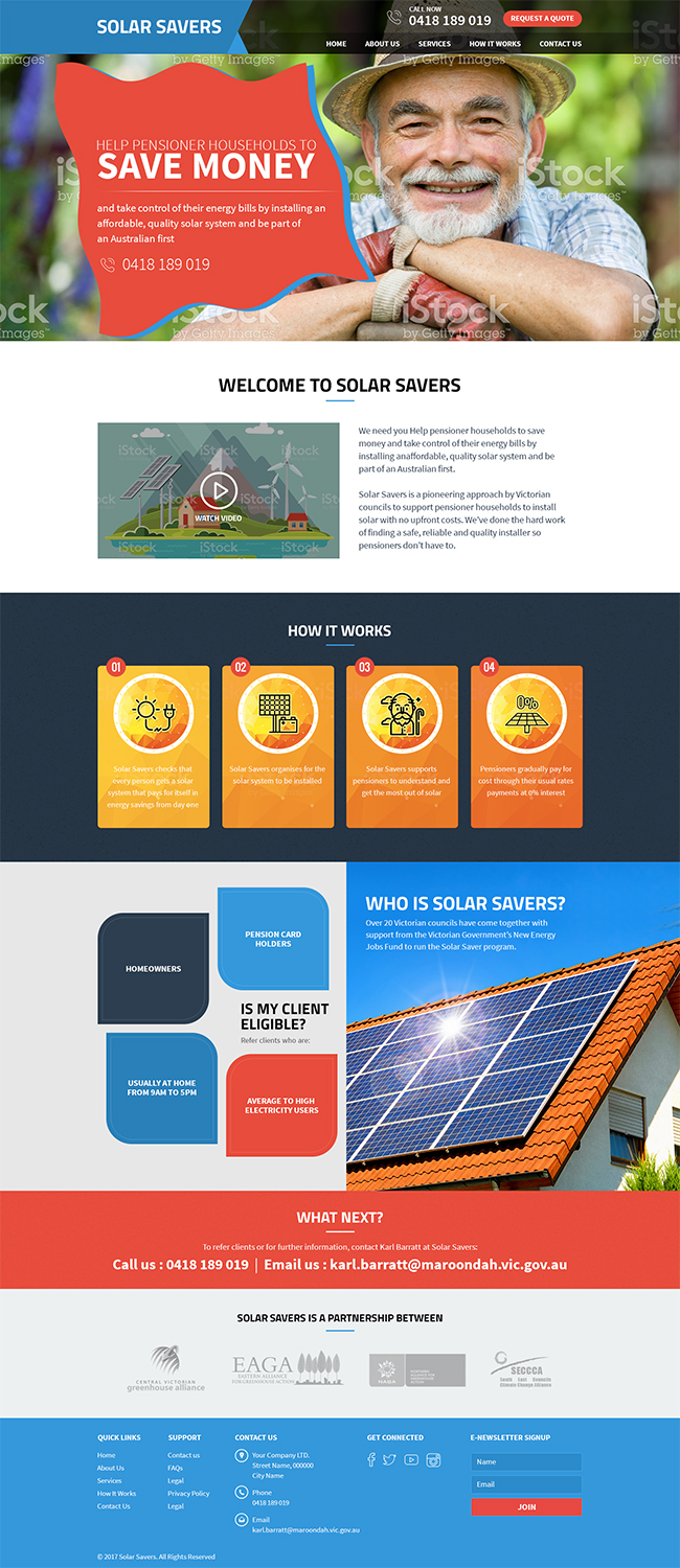 Web Design by RupalTechno for this project | Design #13974944