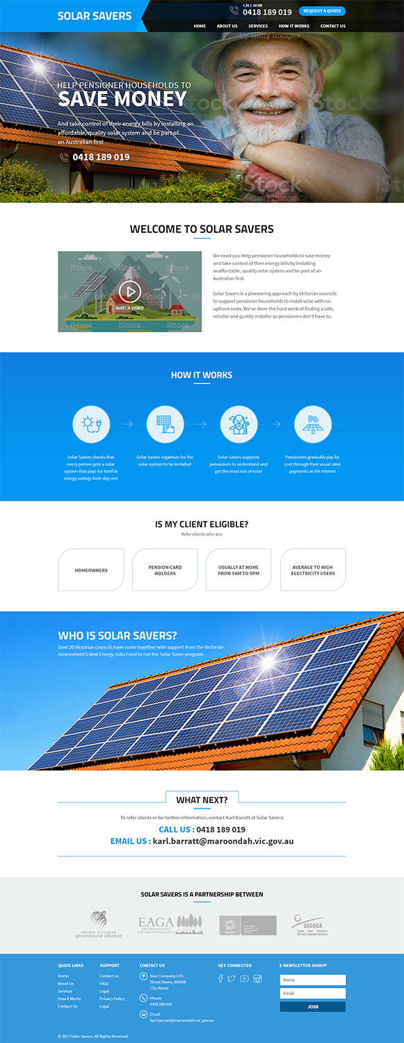 Web Design by RupalTechno for this project | Design #13999904