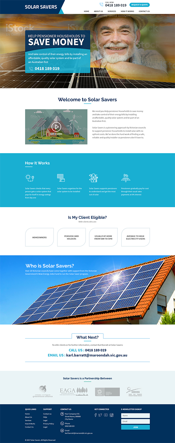 Web Design by RupalTechno for this project | Design #13999905