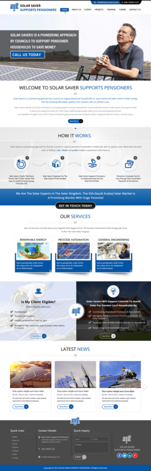 Web Design by harmi_199 for this project | Design: #13981933