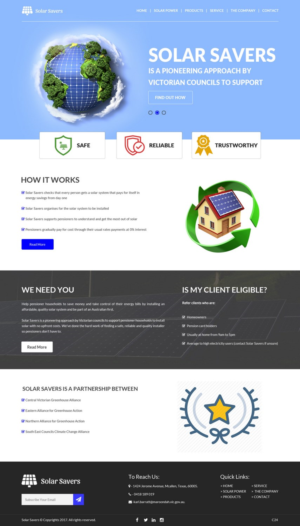 Web Design by pb for this project | Design: #13908317