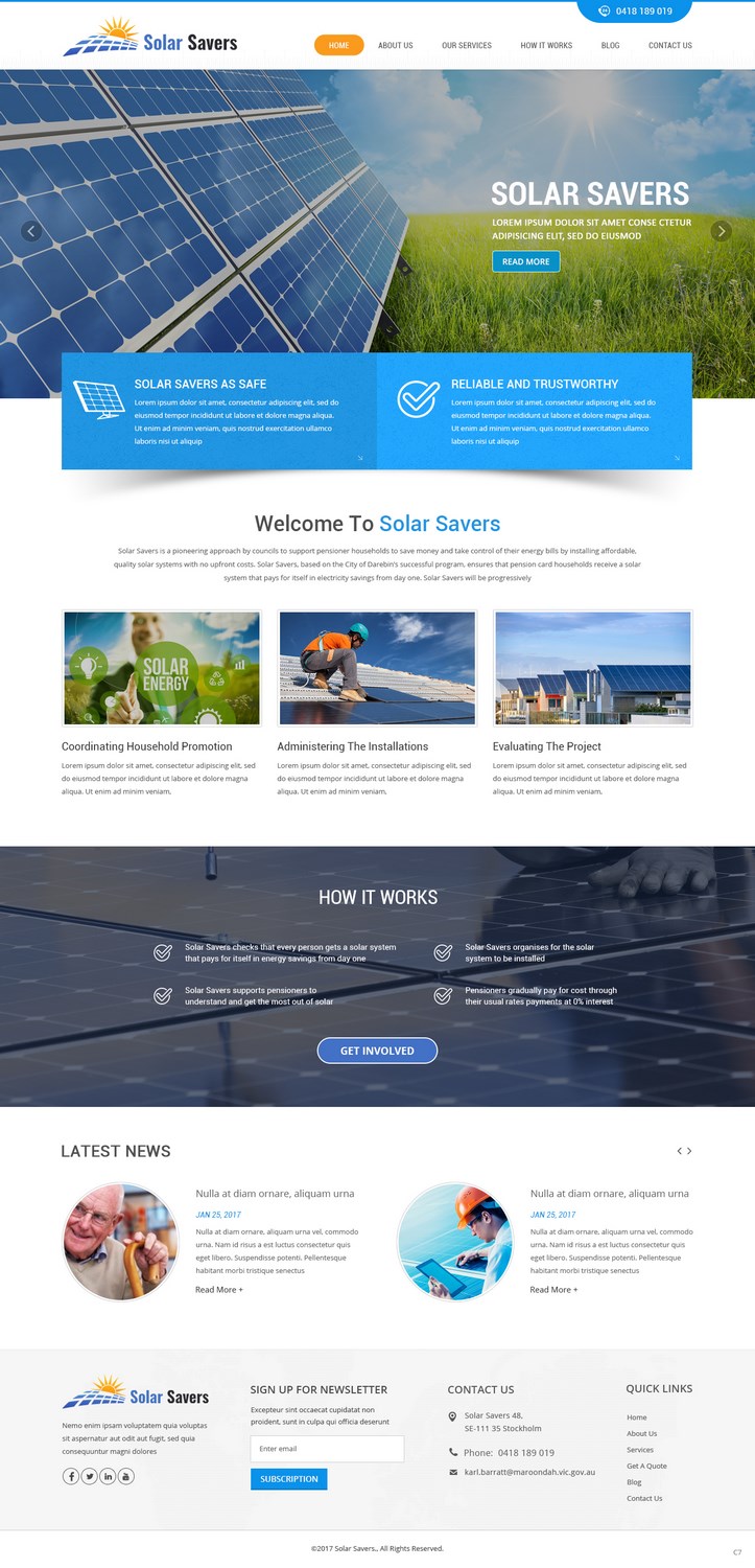 Web Design by pb for this project | Design #13930924