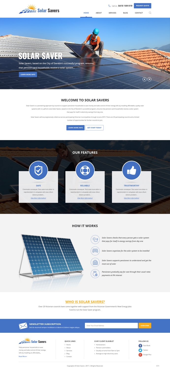 Web Design by pb for this project | Design #13930925