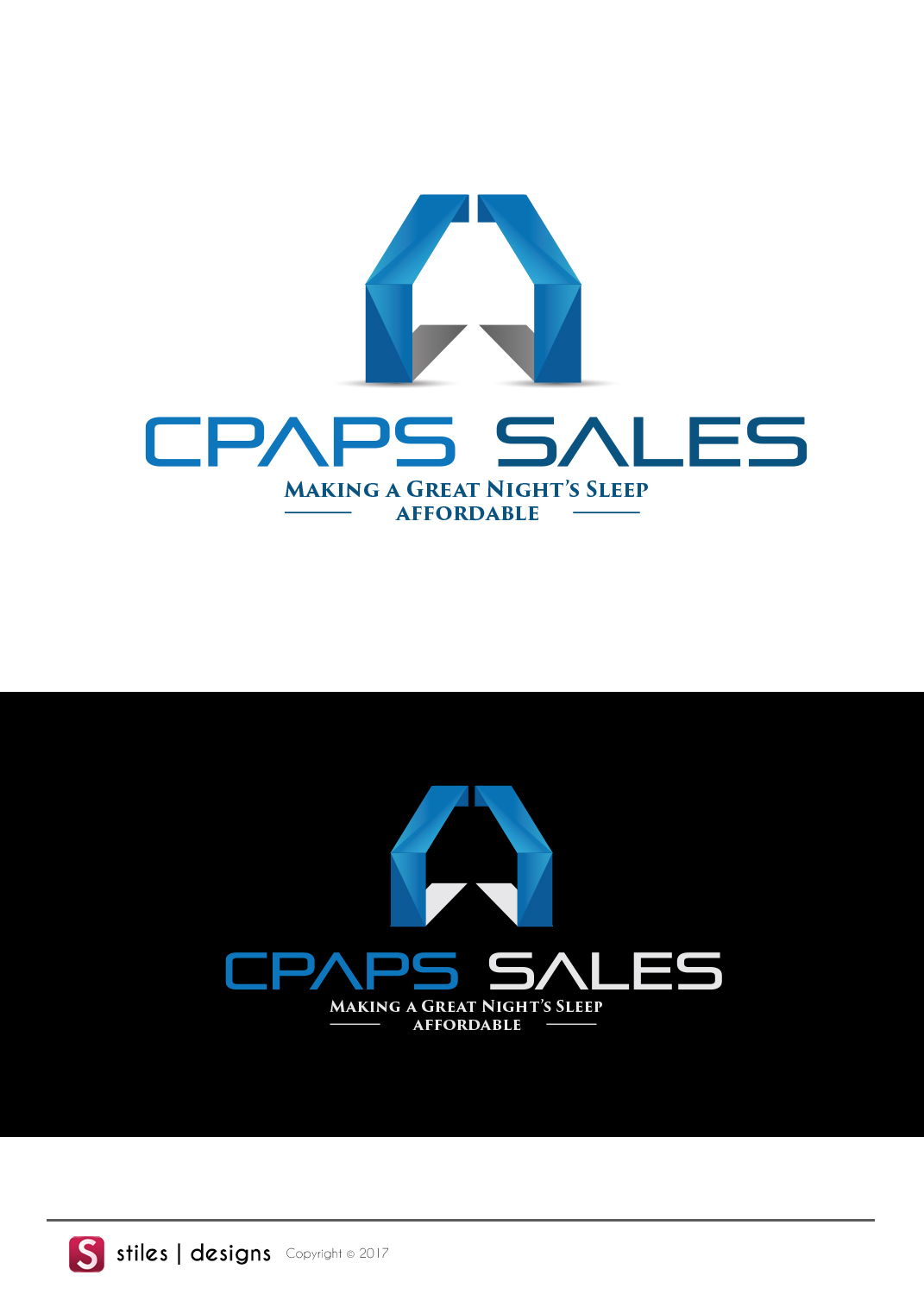 Logo Design by stiles1414 for CPAP Sales Pty Ltd | Design #14034721