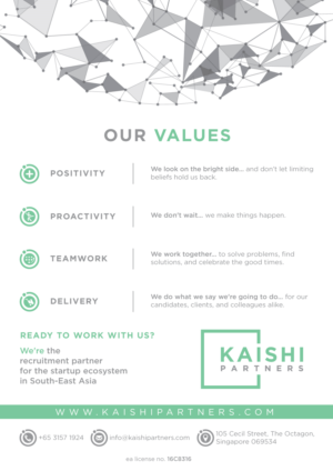 Company Values One-Pager