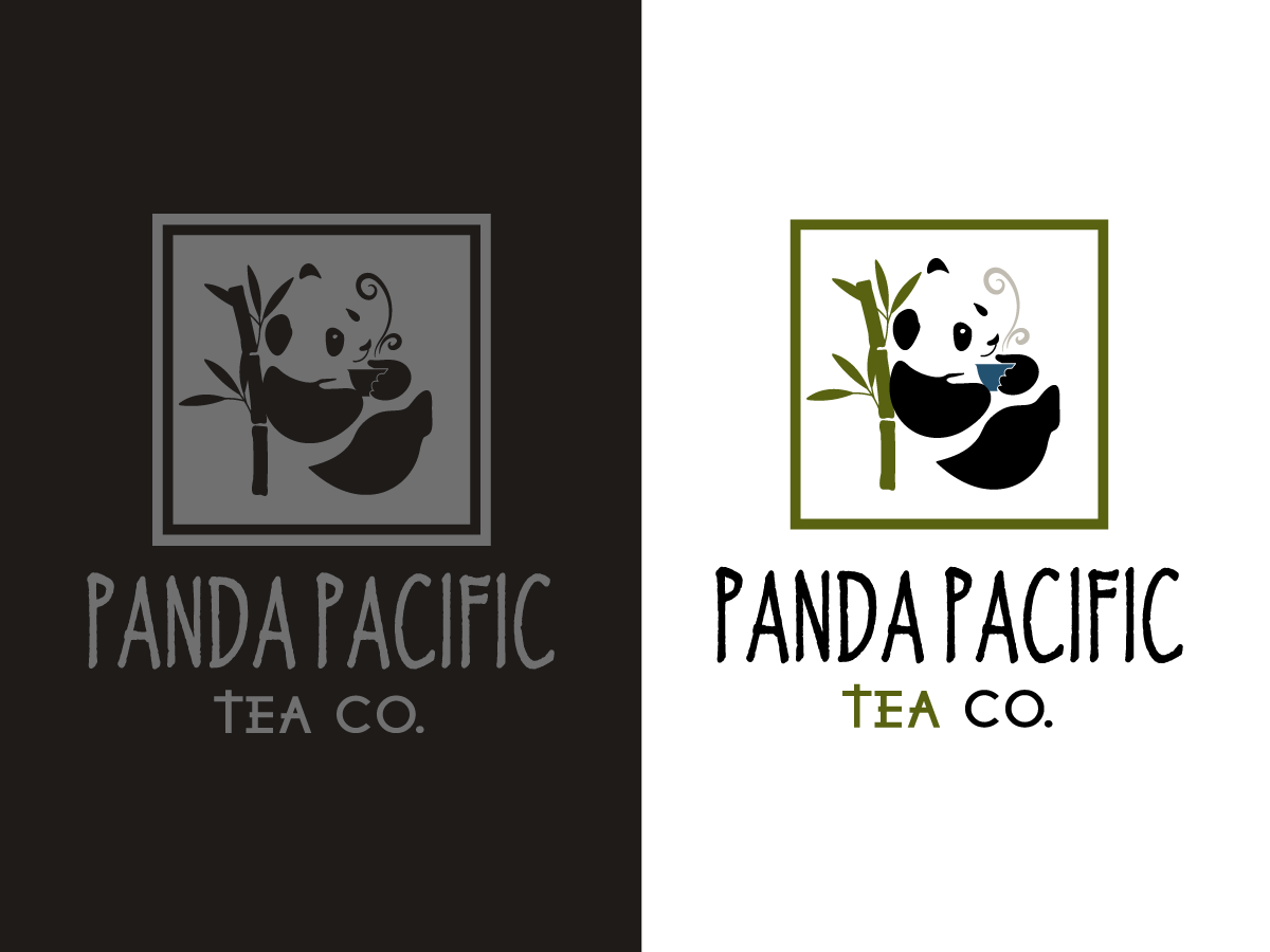 Logo Design by briliana for Panda Pacific Tea Company | Design #14043288