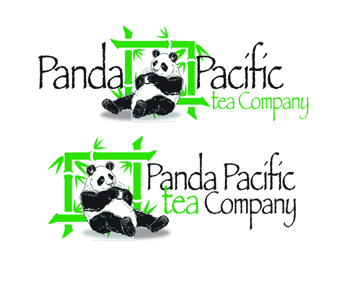 Logo Design by Hot Rod for Panda Pacific Tea Company | Design #13911625