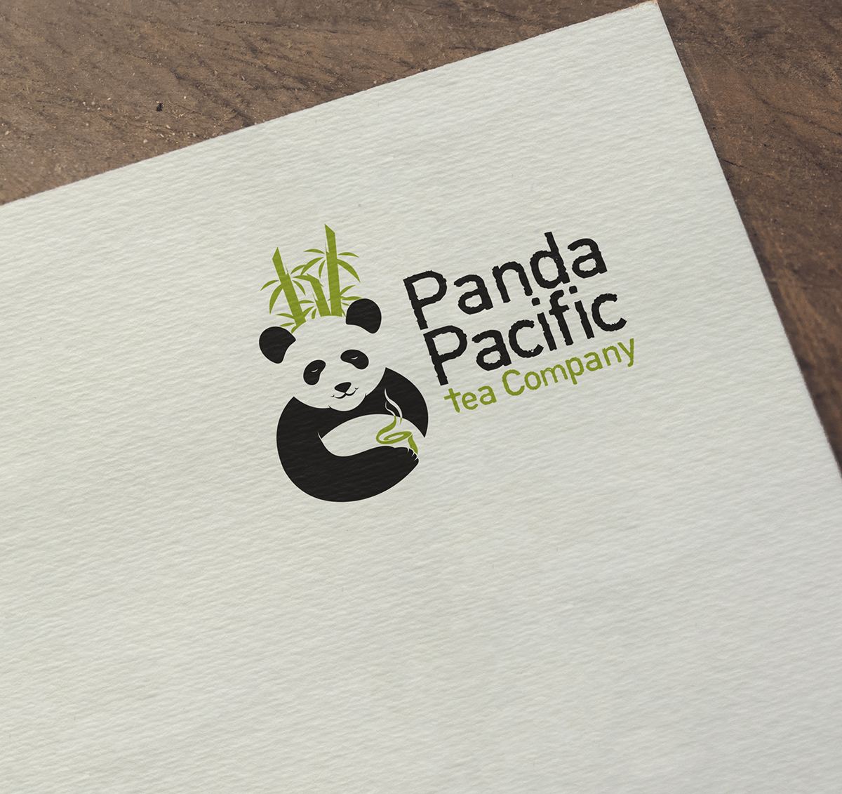 Logo Design by Pixel Desert for Panda Pacific Tea Company | Design #13892019