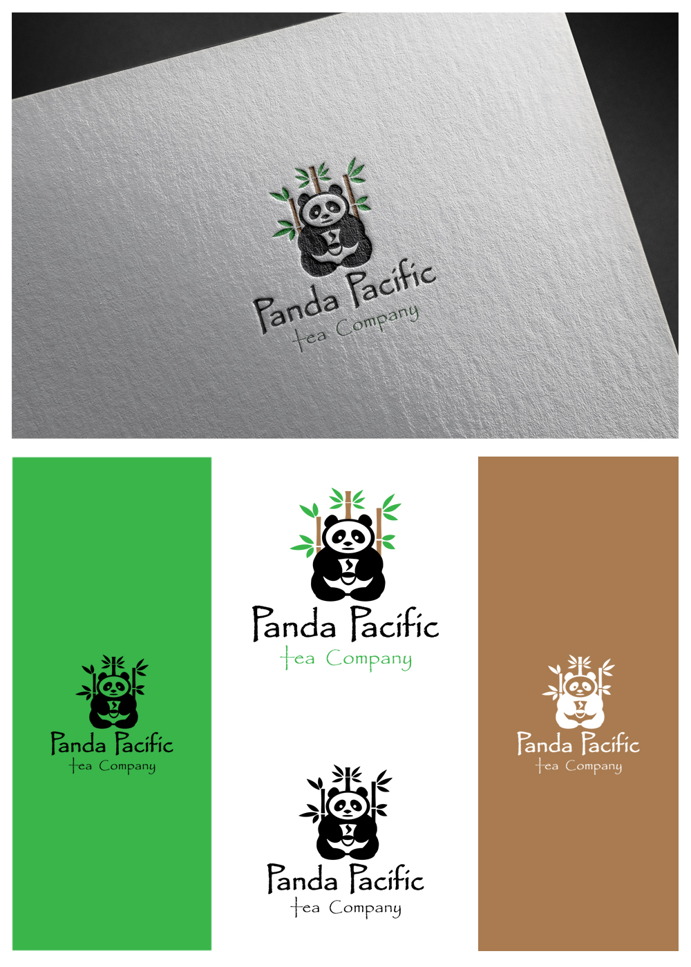 Logo Design by goranvisnjic82 for Panda Pacific Tea Company | Design #13880697