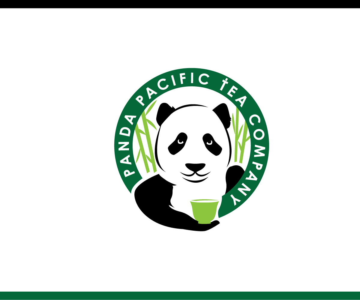Logo Design by webeezine for Panda Pacific Tea Company | Design #13888561