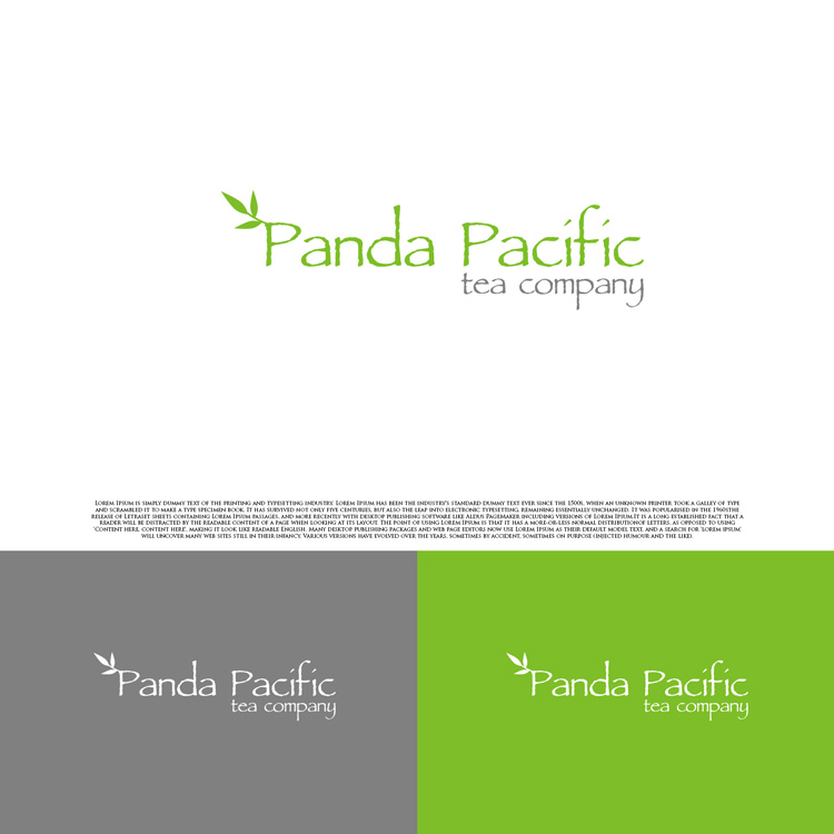 Logo Design by DesignDUO for Panda Pacific Tea Company | Design #14056713
