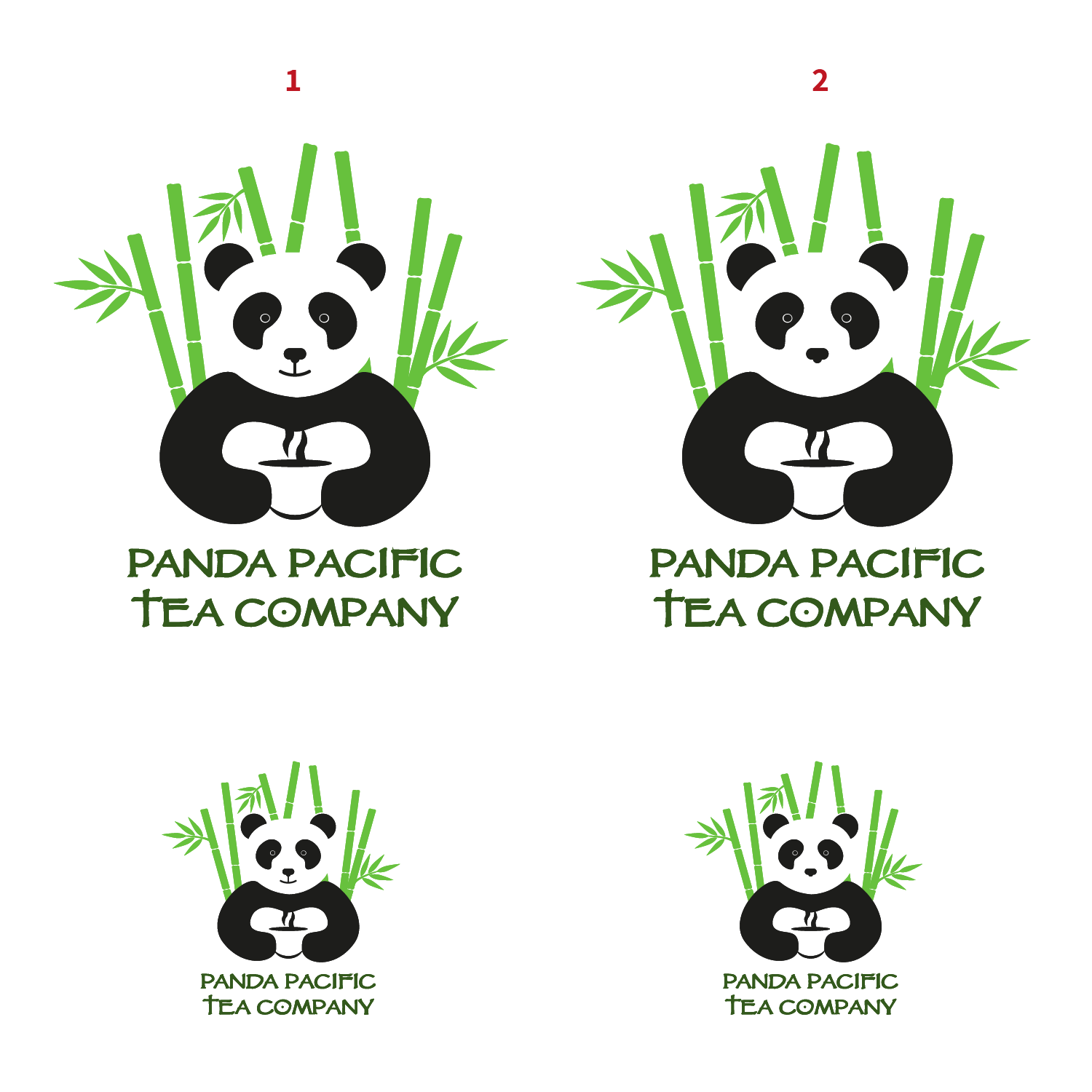 Diseño de Logo por shanchud para Panda Pacific Tea Company | Diseño #13890318