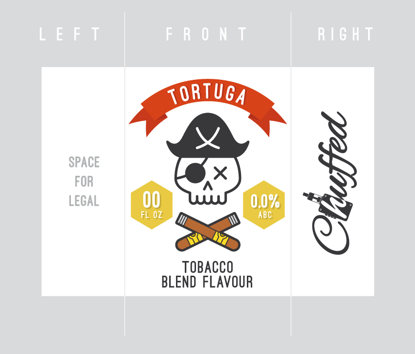Pirate EJuice Label Design by auctobre