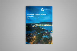 Magellan Energy Storage Catalogue Cover  | Flyer Design by Manke Creative