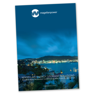 Magellan Energy Storage Catalogue Cover  | Flyer Design by banedsgn