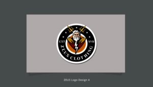 Logo Design by Sketchweb for Zeus Clothing | Design: #13899596