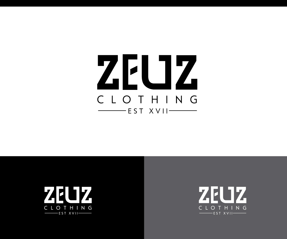 Logo Design by webeezine for Zeus Clothing | Design #13897169