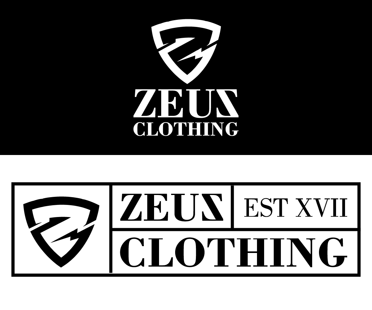 Logo Design by enkjones for Zeus Clothing | Design #13909901