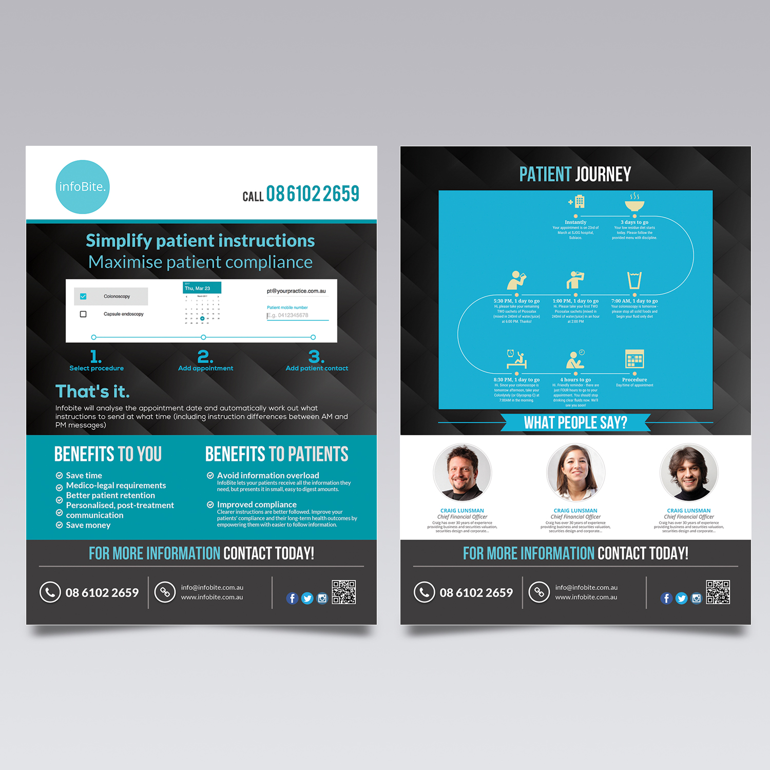 Diseño de Flyer por VEGA-Designs para Infobite  | Diseño #13937030