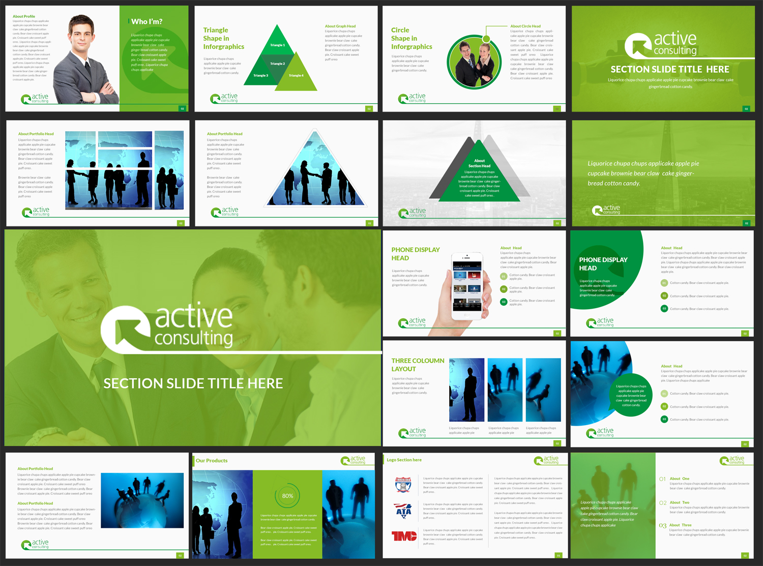 PowerPoint Design by Best Design Hub for Active Consulting Ltd | Design #13978250