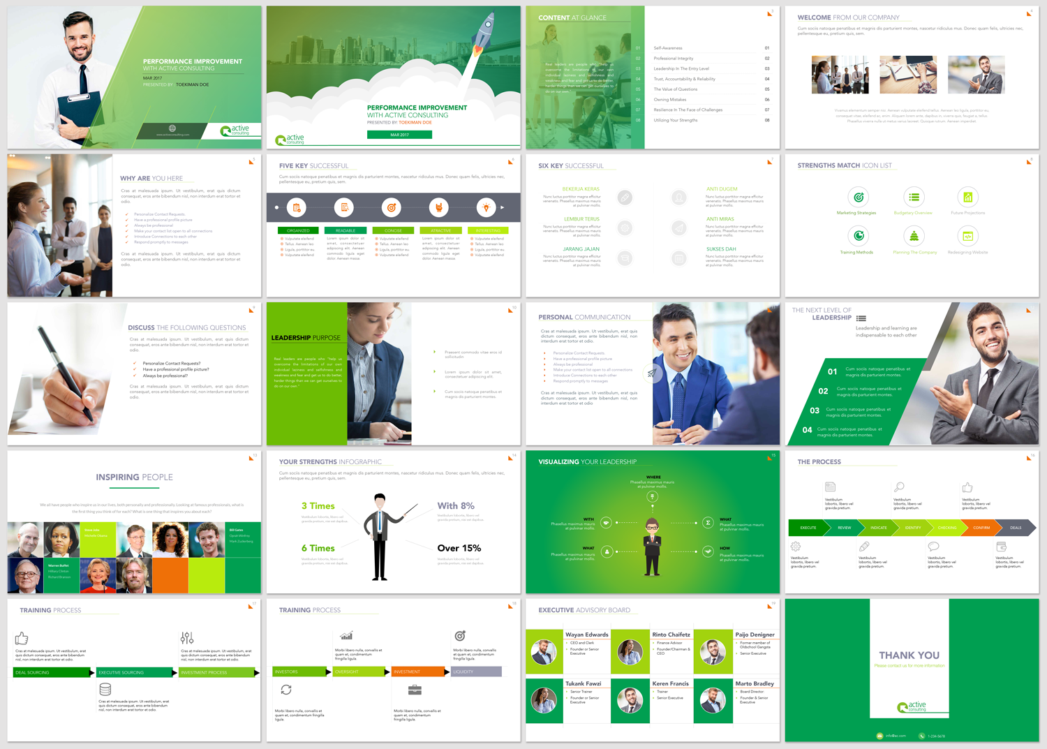 PowerPoint Design by agdesign for Active Consulting Ltd | Design #13936144