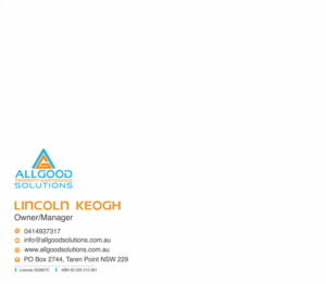 Graphic Design by Pint & Promotional Projects for Allgood Solutions | Design: #13950680