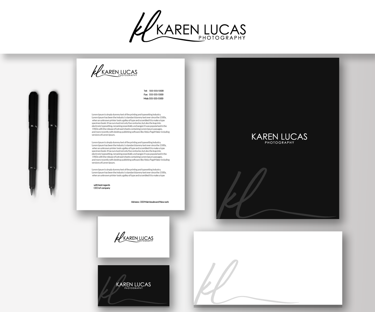 Logo Design by GBDESIGN for Karen Lucas Photography | Design #13991145