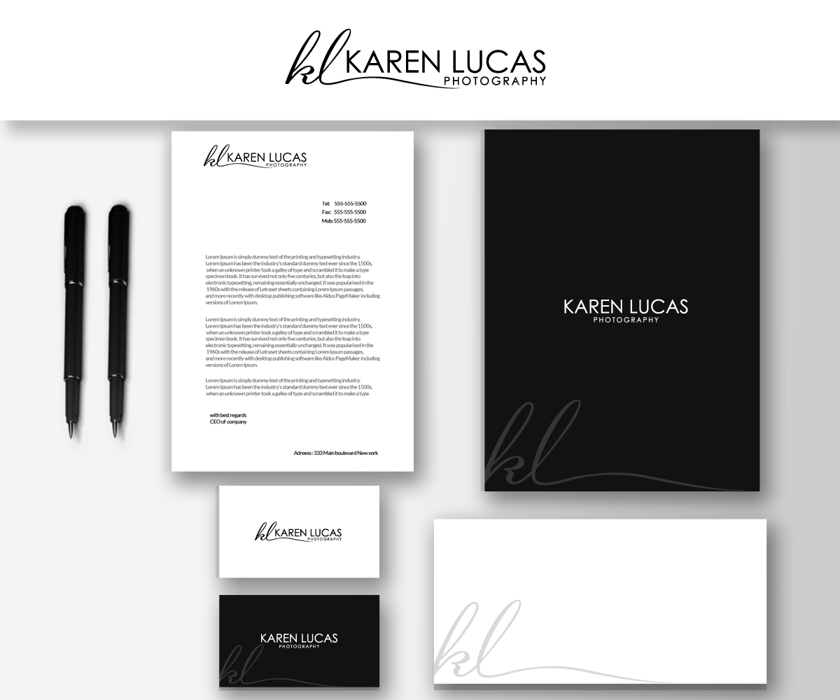Logo Design by GBDESIGN for Karen Lucas Photography | Design #13998938