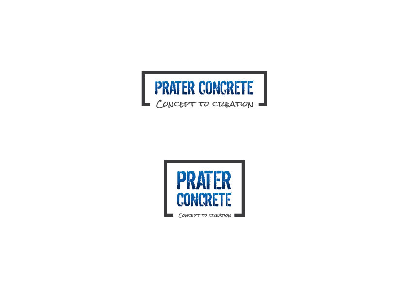 Diseño de Logo por ZRAKdesign para Prater Concrete | Diseño: #13921884