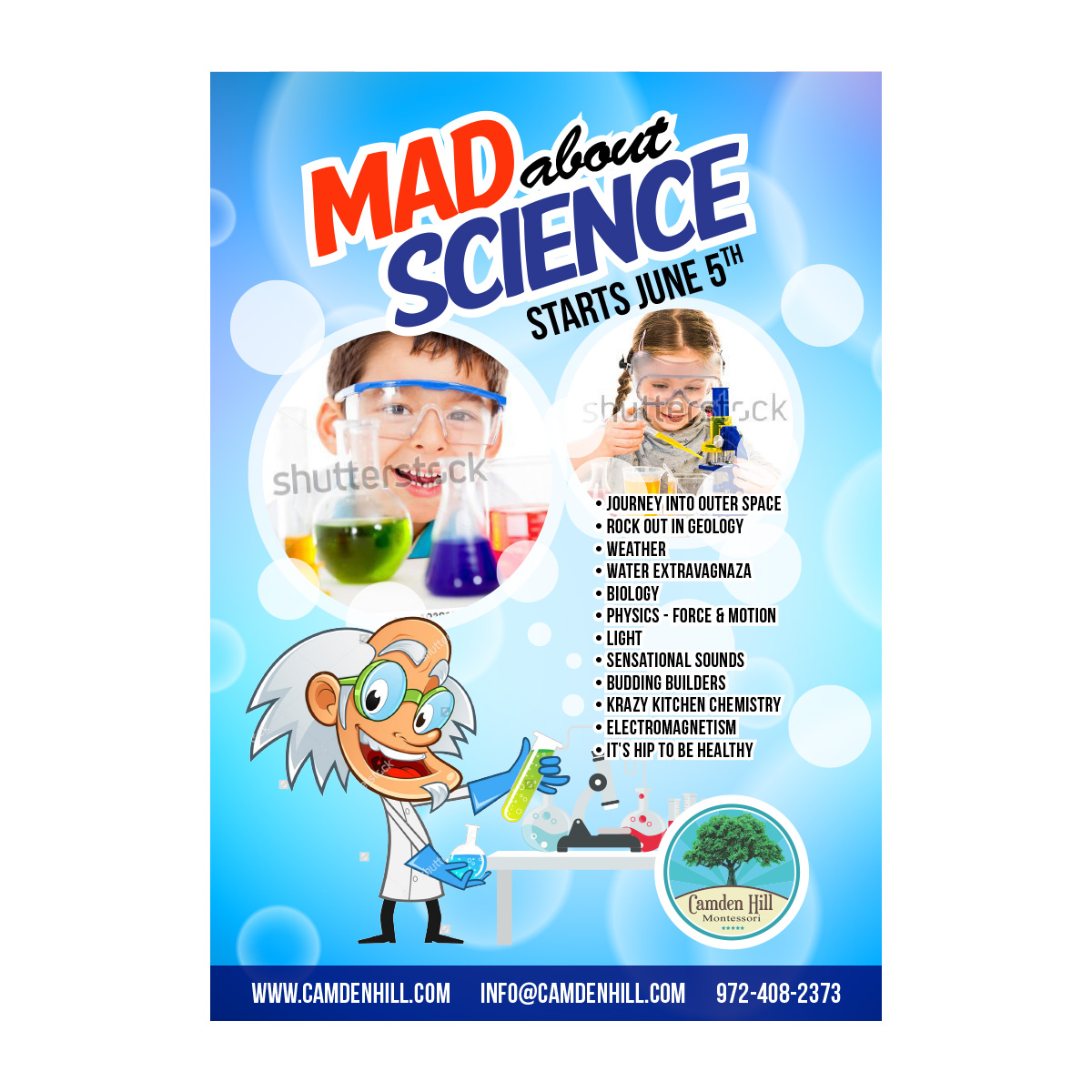 preschool flyer design