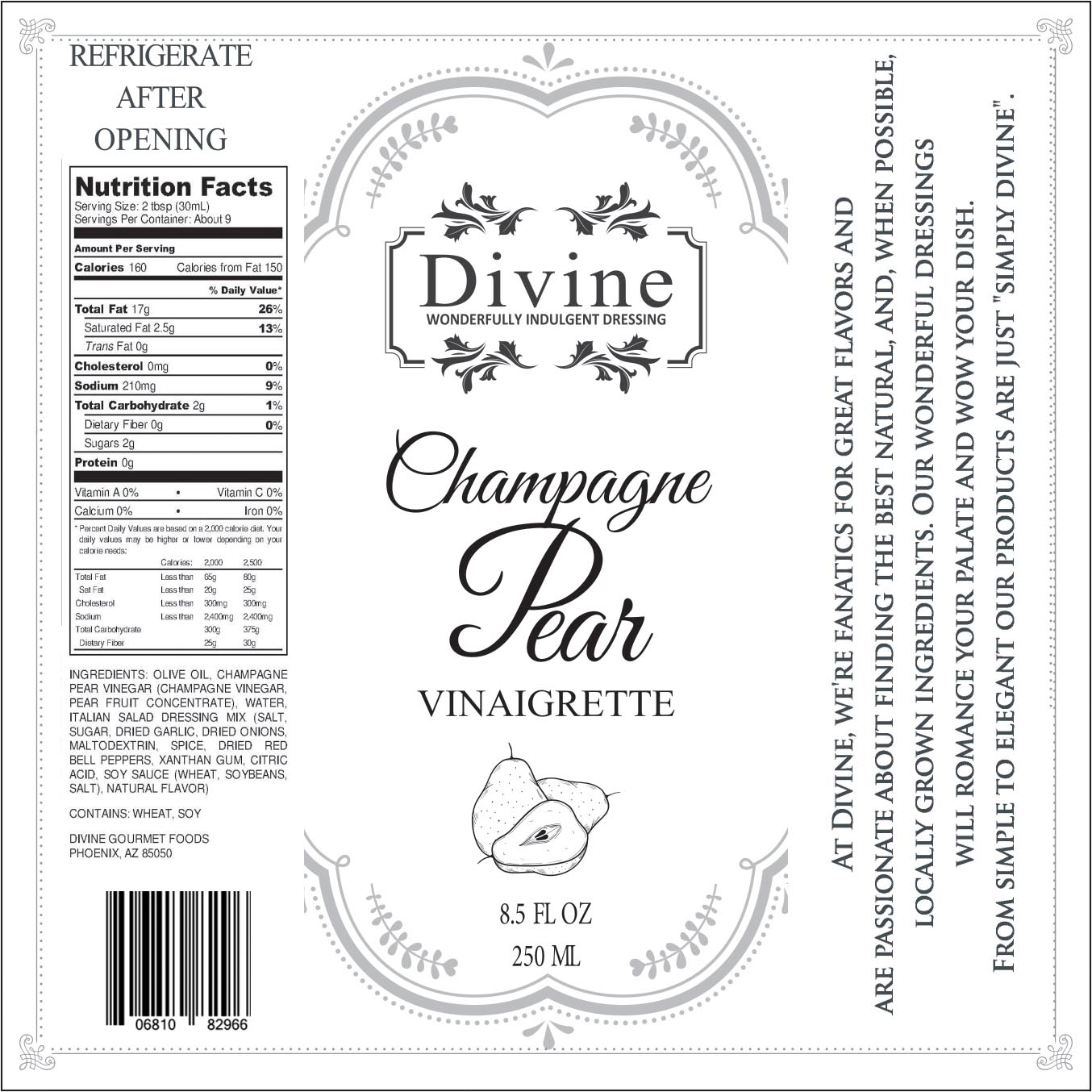 Label Design by Vishal Vishwakarma  for Divine Gourmet Foods | Design #13895516