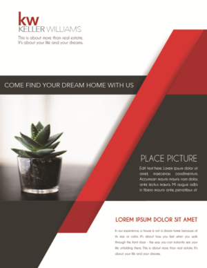 Design de Brochure par Hues Designs pour Keller Williams Realty | Design : #13884744