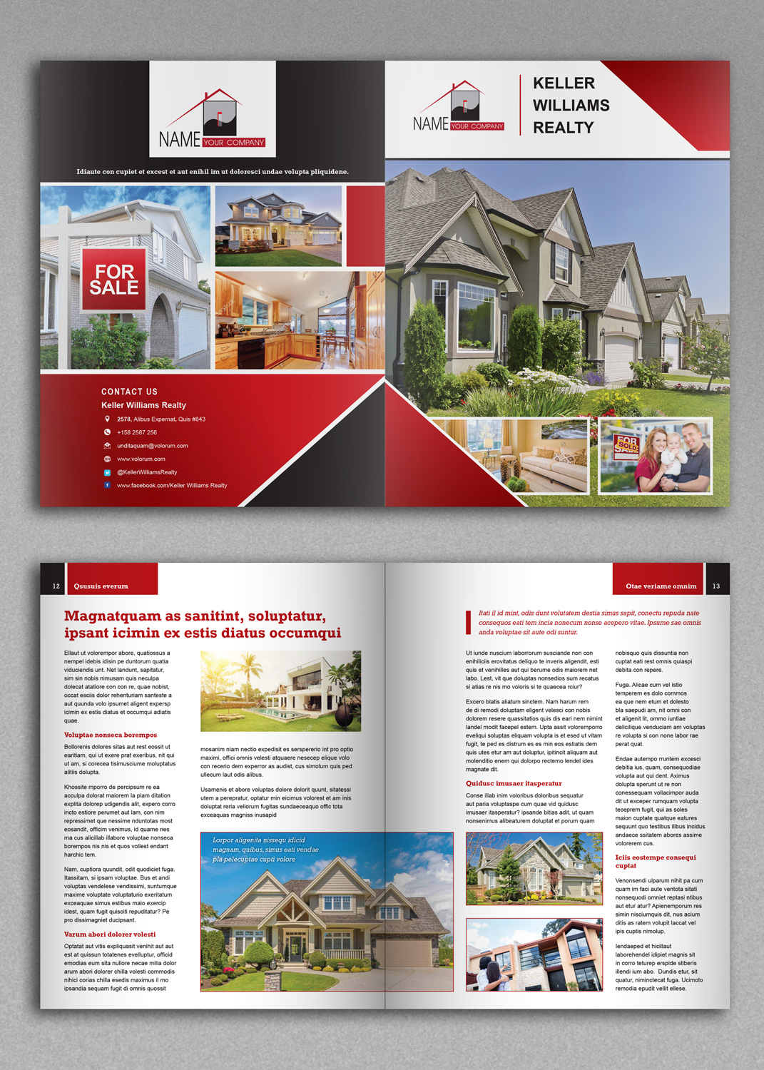 Brochure Design by georgy55ke for Keller Williams Realty | Design #13910484