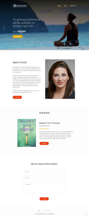 Web Design by pb for this project | Design: #13895989