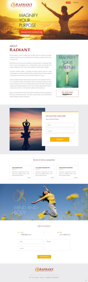 Web Design by pb for this project | Design: #13895998