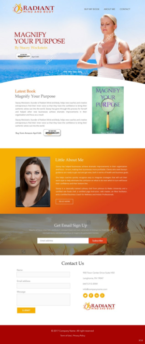 Web Design by pb for this project | Design: #13896000