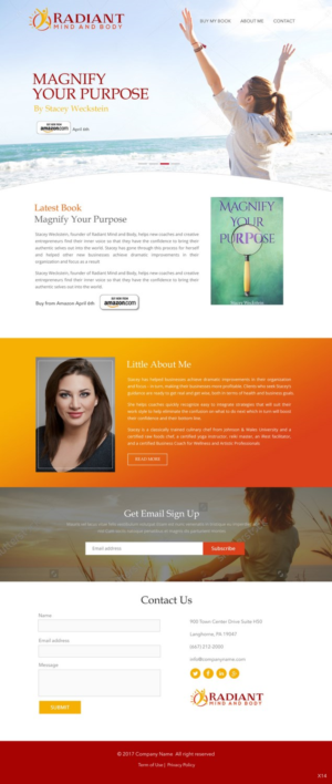 Web Design by pb for this project | Design: #13896001