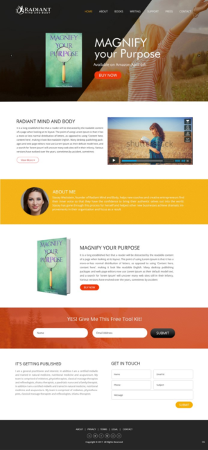 Web Design by pb for this project | Design: #13896009
