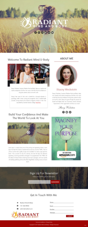 Web Design by pb for this project | Design: #13900993