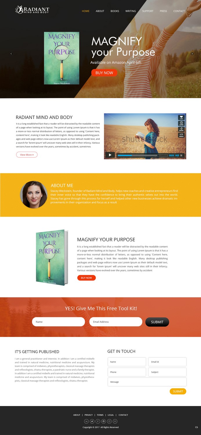 Web Design by pb for this project | Design #13901079