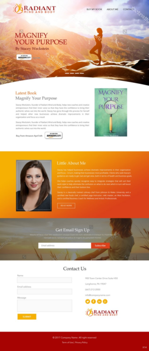 Web Design by pb for this project | Design: #13918953