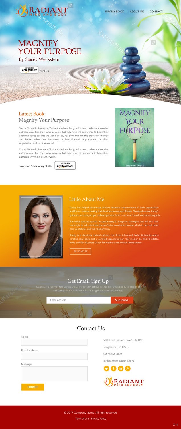 Web Design by pb for this project | Design #13918954