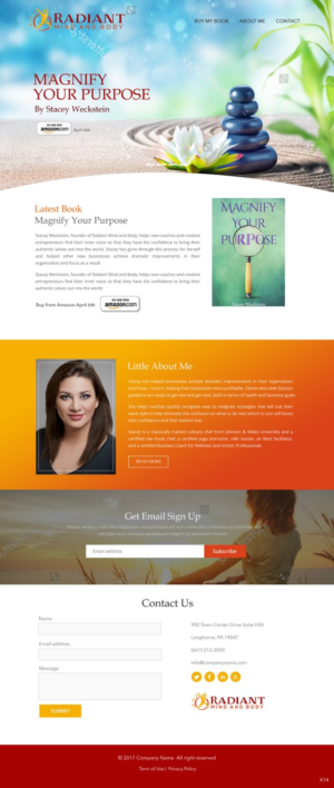 Web Design by pb for this project | Design: #13918954