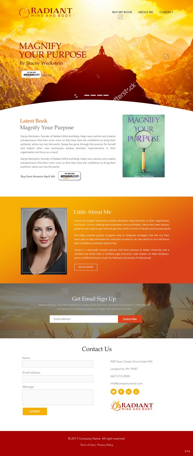 Web Design by pb for this project | Design #13918955
