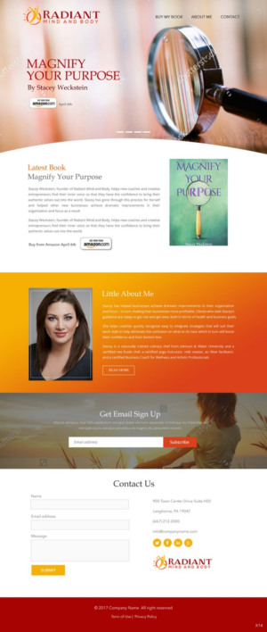 Web Design by pb for this project | Design: #13930707