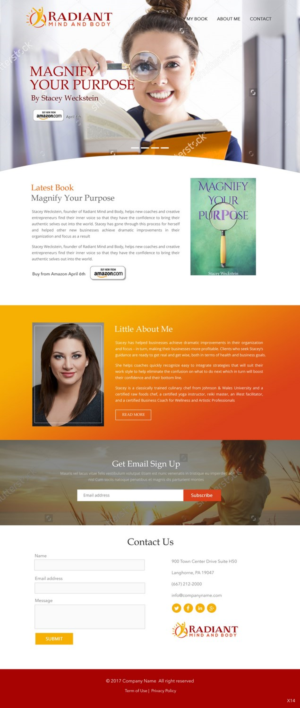 Web Design by pb for this project | Design: #13930709