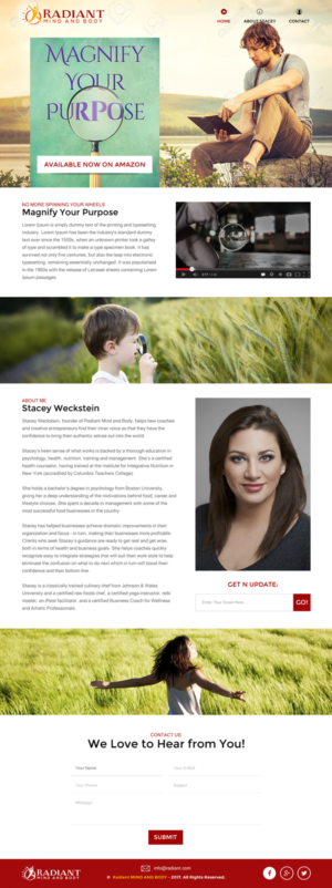 Web Design by rightway for this project | Design: #13893064