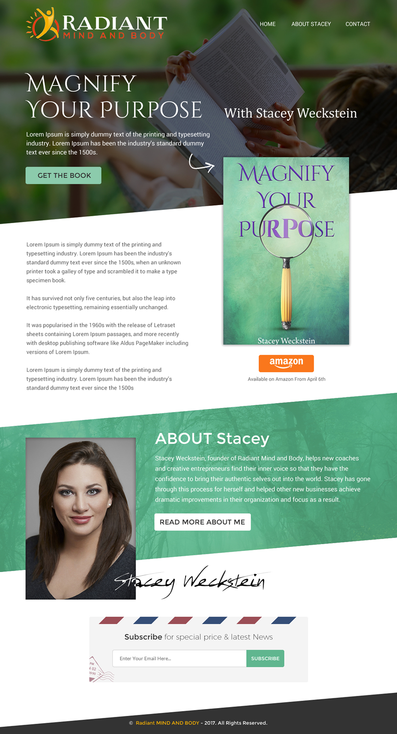 Web Design by rightway for this project | Design #13893096