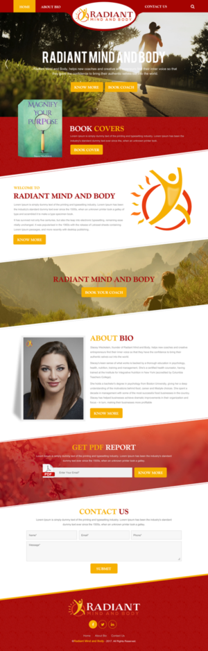 Web Design by rightway for this project | Design: #13893097